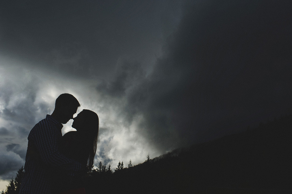 Cypress Mountain Engagement Photographer