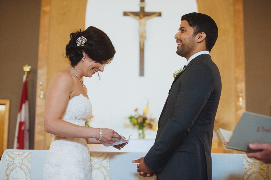 Meg and Sanj - Oromocto Wedding