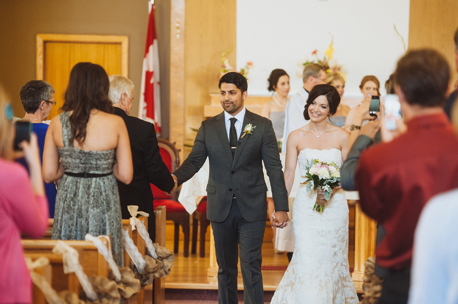 Meg and Sanj - Oromocto Wedding