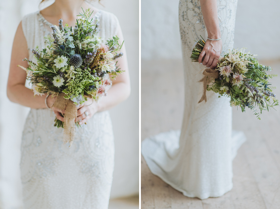 Lavender Wedding Bouquet