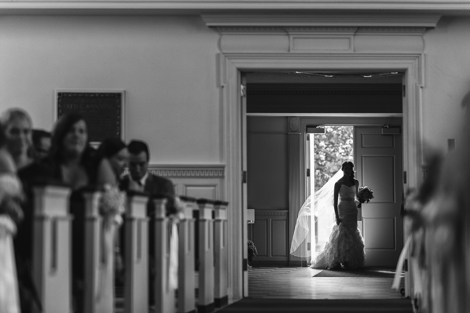 Bride Entering Church