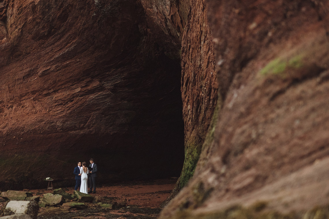 Sea Cave Elopement